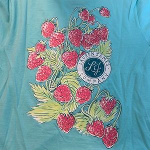 Lauren James Teal Short Sleeve Shirt
